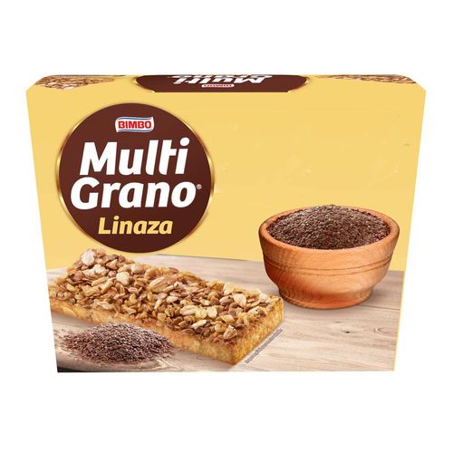 Barra Multigran Bimbo Linaza 6 Piezas 192g
