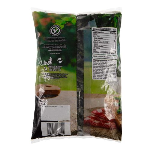 Rajas de Chile Poblano Selecto Brand Congeladas 500g