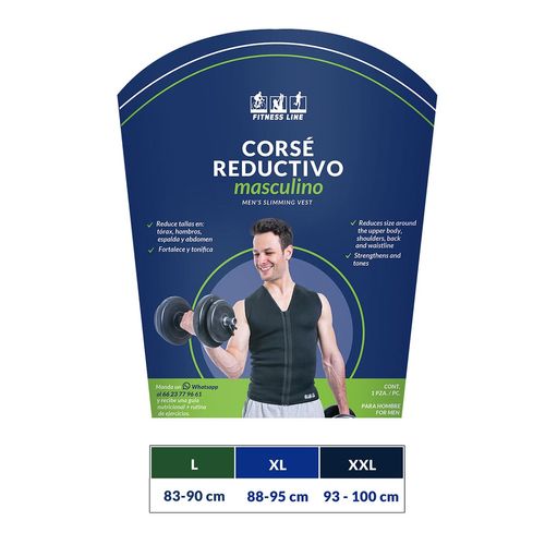 Corsé Reductivo Masculino Grande