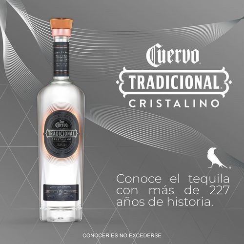 Tequila  Jose Cuervo Tradicional Cristalino 750ml