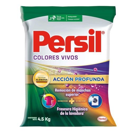 Detergente en Polvo Persil Colores Vivos 4.5kg