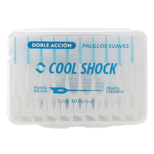 Palillos Interdentales CoolxShock Suaves 10 Piezas