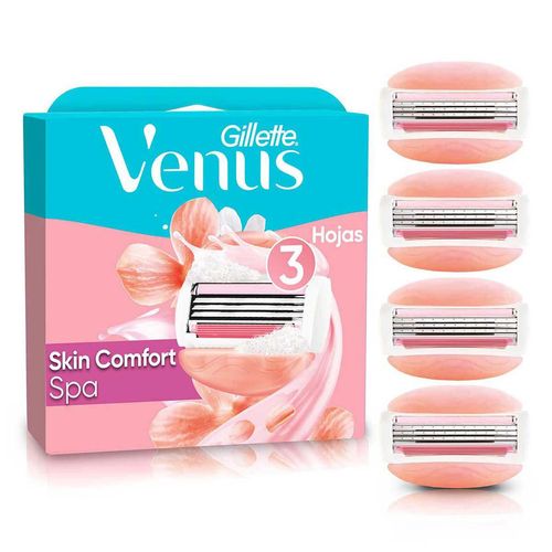 Cartucho Rastrillo Gillette Venus Spa 4 Unidades