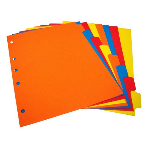 Juego de Separadores Colores Neon 8 Pieza Dietrix