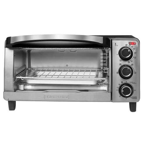 Horno de Convección Black and Decker Plata
