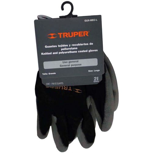 Guantes Nailon Truper para Mecánico Largos
