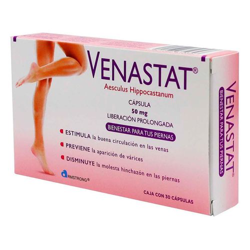 Cápsulas Venastat 30 Cápsulas