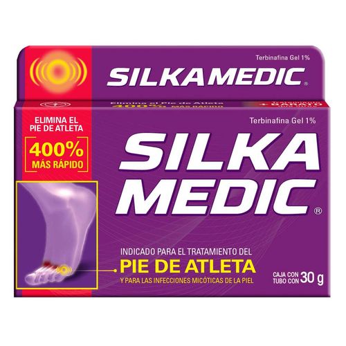 Gel Silka Medic Antimicótico Pie de Atleta Tubo con 30g