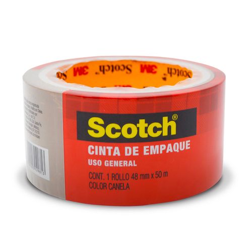 Cinta de Empaque 3M Scotch Transparente 48mm x 50m