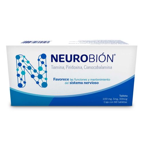 Vitaminas del Complejo B Neurobion Oral 60 Tabletas