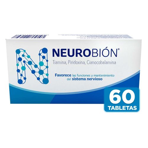 Vitaminas del Complejo B Neurobion Oral 60 Tabletas