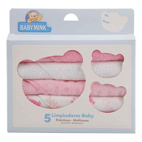 Limpiadores Faciales Baby Mink 5 Piezas