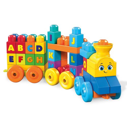 Tren ABC Musical de Construcción Mega Bloks
