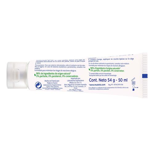 Crema Mustela Contra Rozaduras 1.2.3 54g