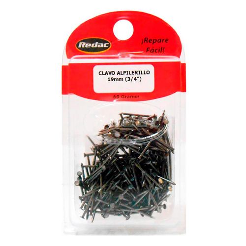 Clavo Alfilerillo Redac 19mm - 3/4 Pulgada 60g.