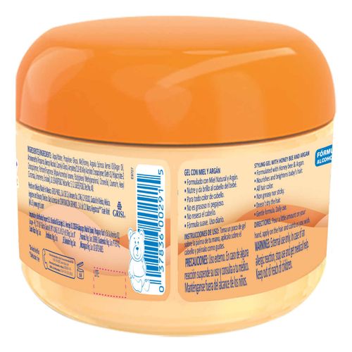 Gel para Cabello Ricitos de Oro Miel y Argán 115g