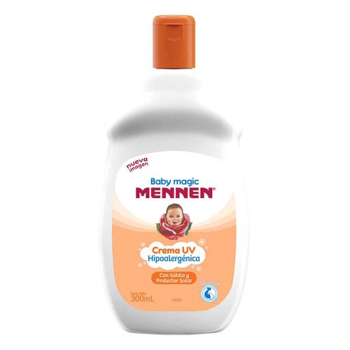 Crema para Bebé Baby Magic Mennen con Sábila y Protector Solar 300ml