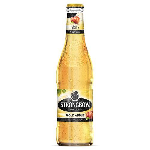 Sidra De Manzana Strongbow Gold Botella 300ml