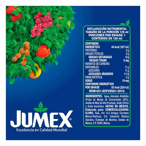 Néctar Jumex Mango 125ml