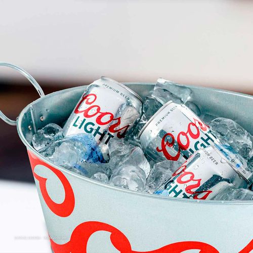 Cerveza Clara Coors Light 12 Latas de 355 ml c/u