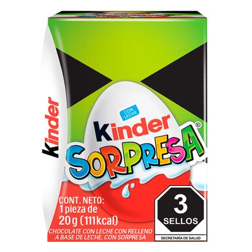 Chocolate Kinder Sopresa Licencia 20g