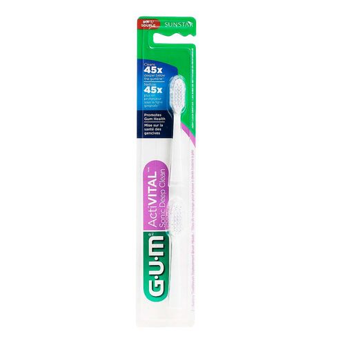 Repuesto Cepillo de Dientes Sónico GUM Deep Clean