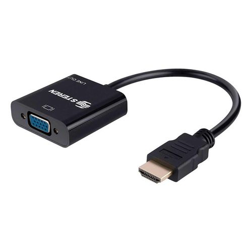 Adaptador HDMI A VGA Steren 25.5 cm