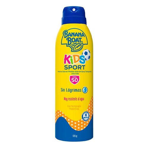 Protector Solar Banana Boat Kids Sport 50 FPS C-Spray 170g
