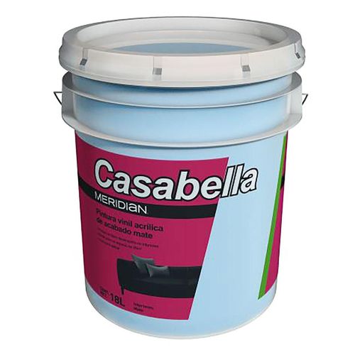 Pintura Casabella Color Azul Infinito 18L