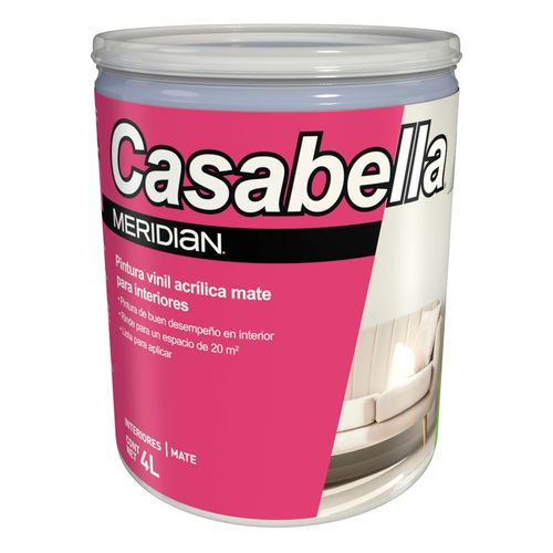 Pintura Casabella Color Azul Infinito 4L