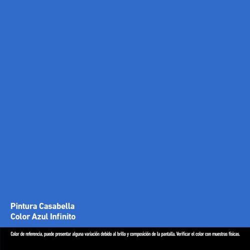 Pintura Casabella Color Azul Infinito 4L