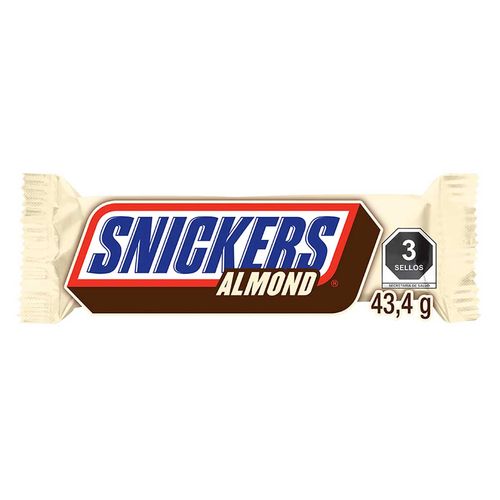 Snickers Almendra Barra de Chocolate con leche 43.4g