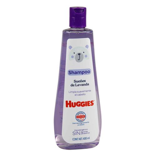 Shampoo Huggies Sueños de Lavanda 400 ml