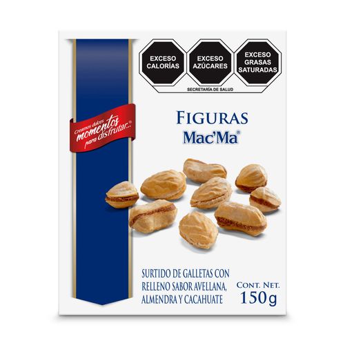 Galleta MacMa Figuras Finas Surtidas 150g