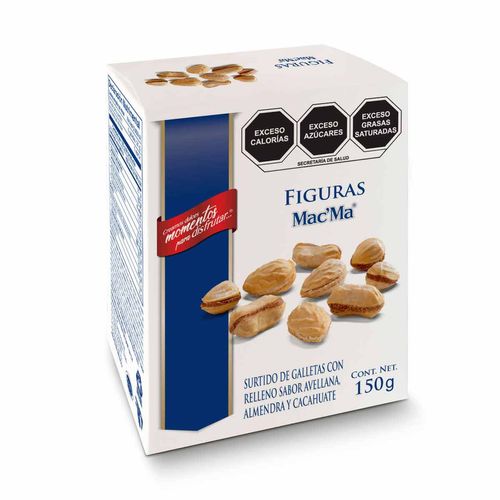 Galleta MacMa Figuras Finas Surtidas 150g