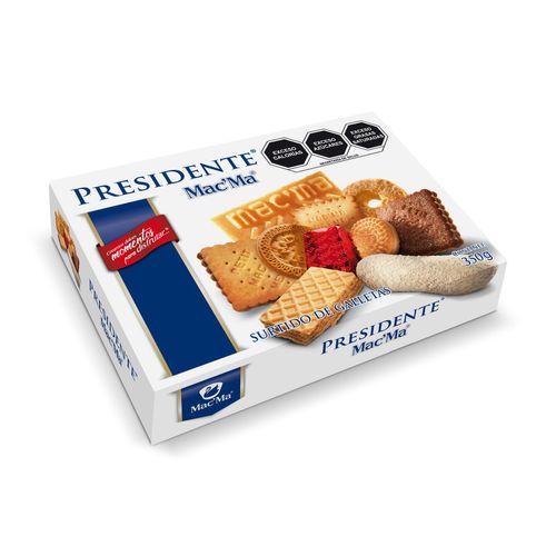 Galleta MacMa Presidente Finas Surtido 350g