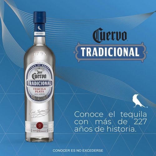 Tequila  Jose Cuervo Tradicional Plata 950ml
