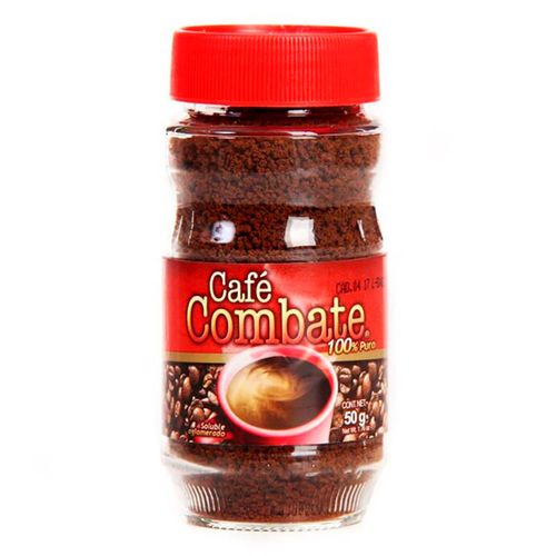 Café Combate 100% Puro Soluble 50g