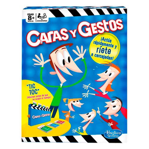 Hasbro Gaming Caras y Gestos