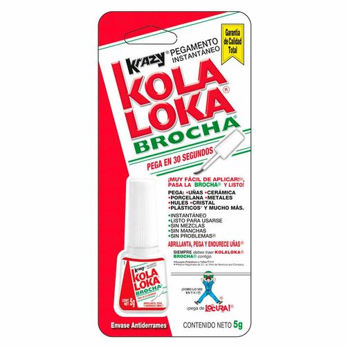 Pegamen Kolaloka 5Gr Brocha Transp.