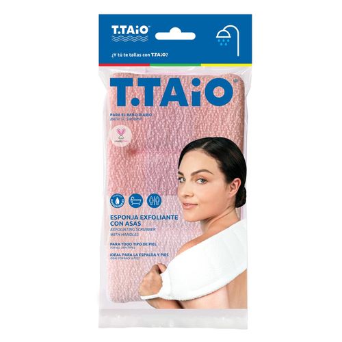 Esponja Exfoliante T.Taio con Asas