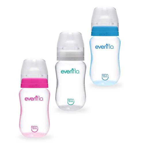 Biberón Evenflo Cuello Ancho 9 Onzas