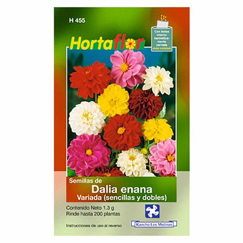 Semilla Hortaflor H455 Dalia Enana