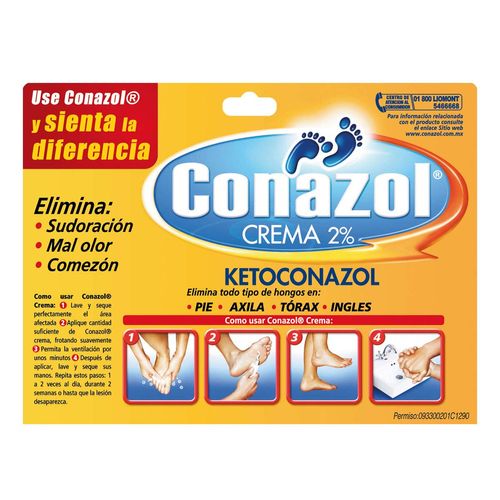 Crema Conazol 2% Tubo con 30g