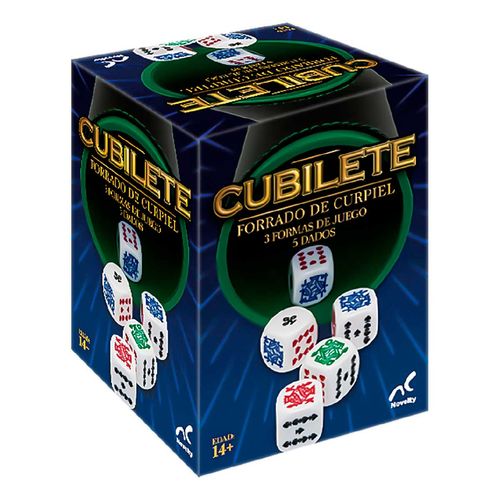 Cubilete Novelty Forro Vinyl 5010
