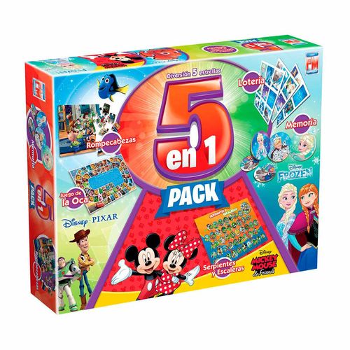 Juego de Mesa Fotorama 5 en 1 Play House
