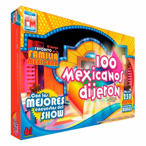 Juego de Mesa Fotorama 100 Mexicanos Dijeron