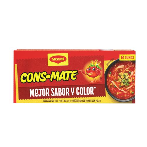 Concentrado de Tomate Maggi Consomate 8 Cubos 84g