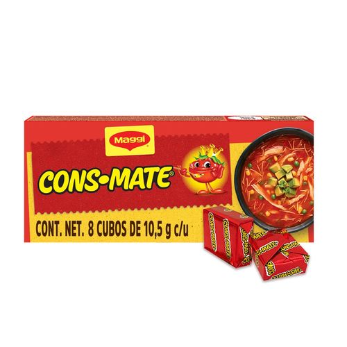 Concentrado de Tomate Maggi Consomate 8 Cubos 84g