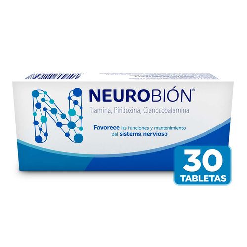 Vitaminas del Complejo B Neurobión Oral 30 Tabletas